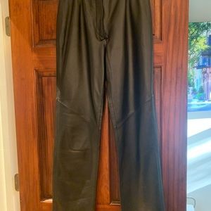 Incredibly soft leather pants.